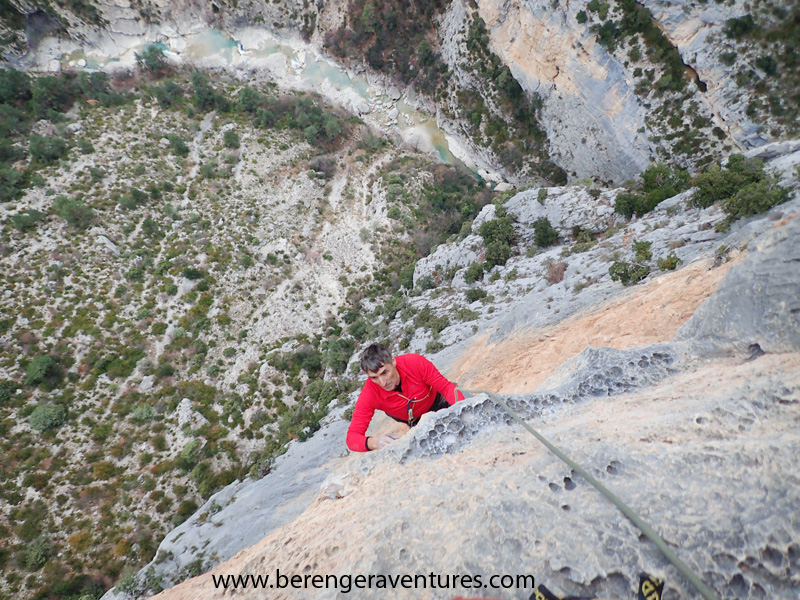 Escalade en grandes voies